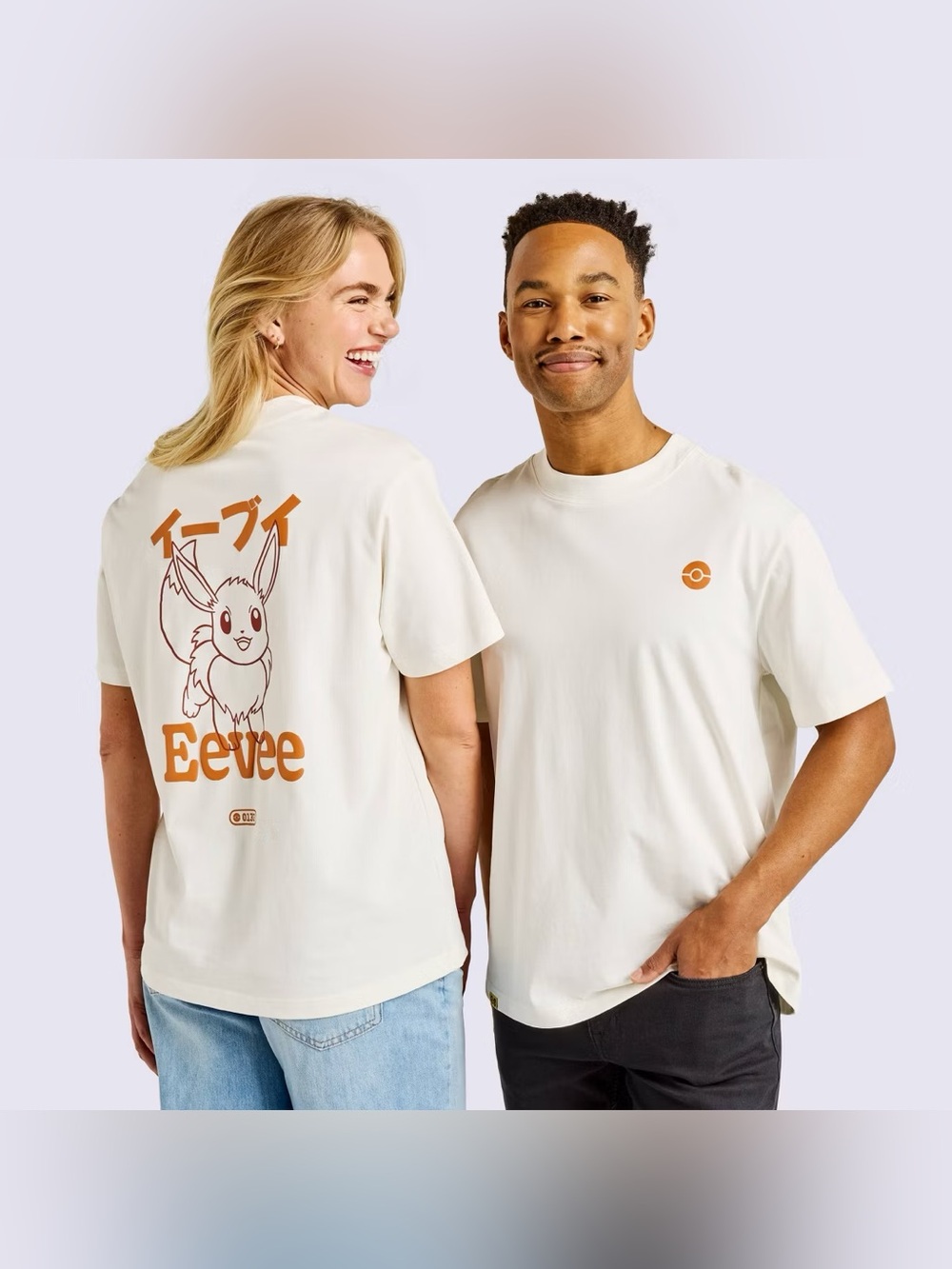 Eevee Graphic Print Short Sleeve Crewneck T-Shirt